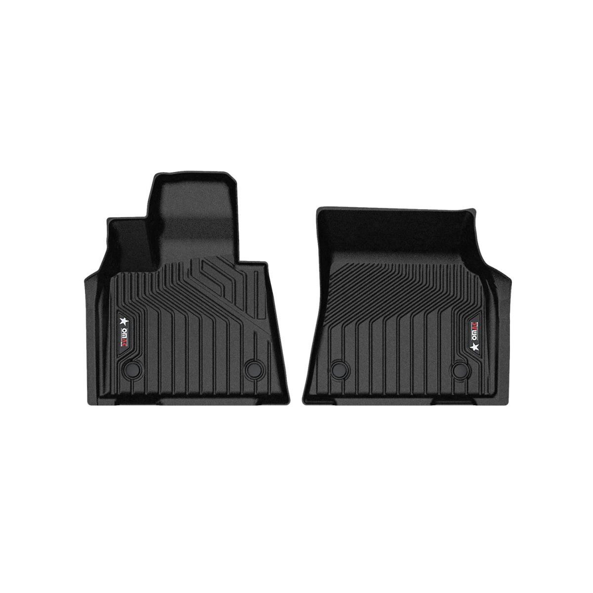 BMW X7 Floor Mats - Front - Omac - Texan - '19-'25